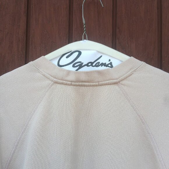 JENNI KAYNE | Saturday Sand Beige French Terry Pullover Raglan Sleeve Sweater M - Picture 8 of 16